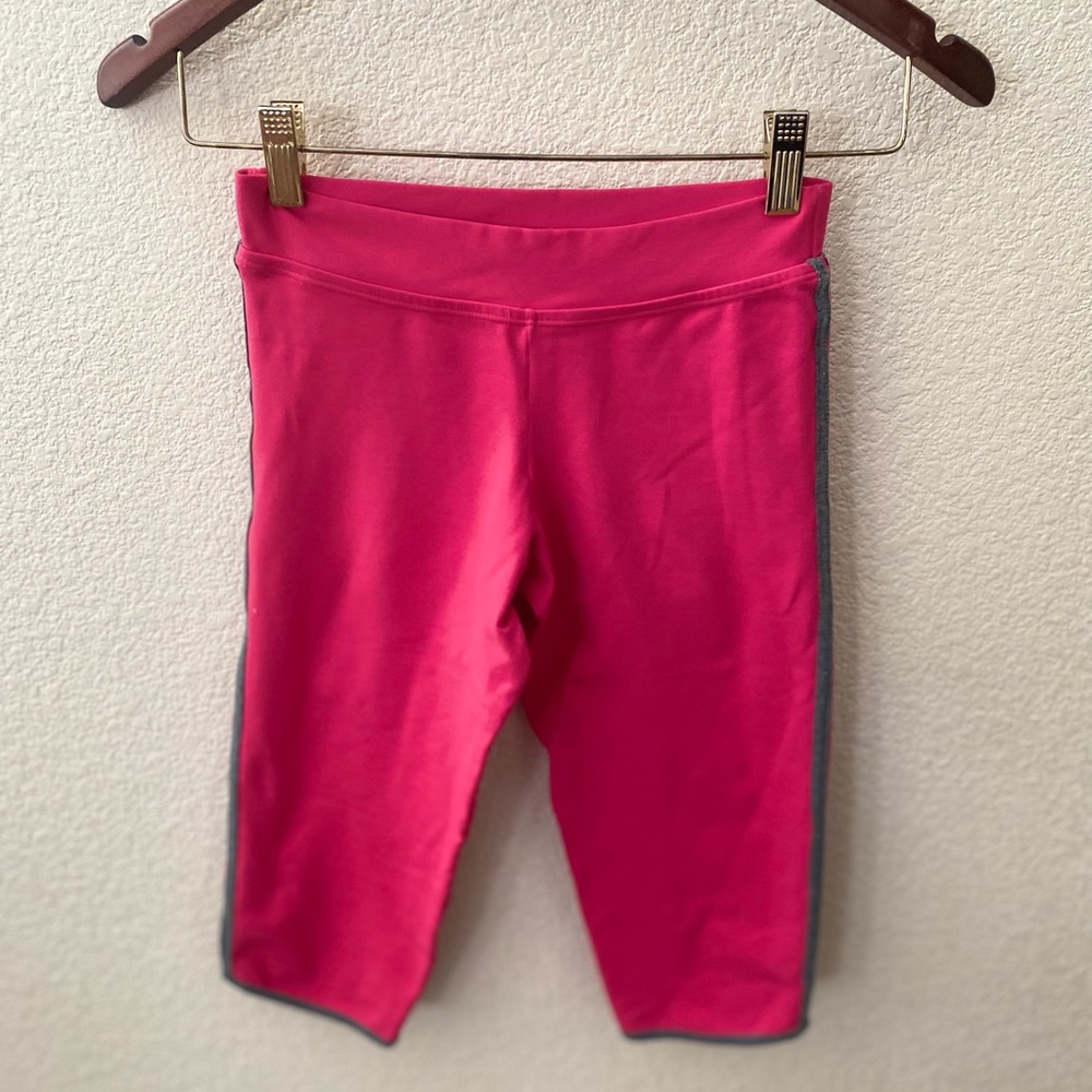 Pink and Gray Bike Shorts